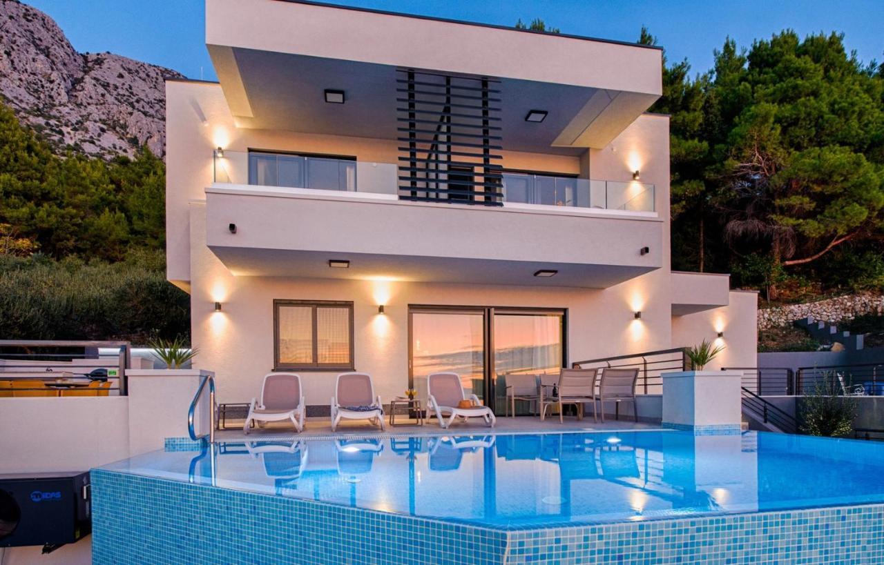 Villa Leona A Luxury Villa Near Makarska, Heated Pool ซิโวกอสเชีย ภายนอก รูปภาพ